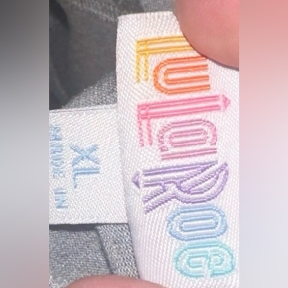 LuLaRoe Gray Geometric Carly Dress Size XL - Picture 5 of 5